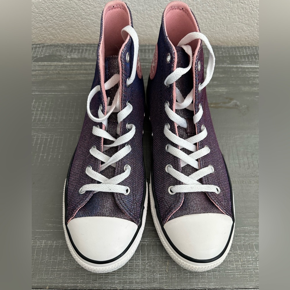 Converse All Star Gradient High-Tops in Blue, Pink and Purple